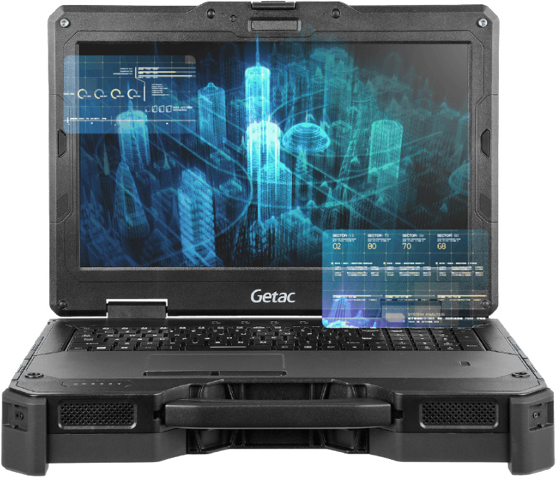 Notebook Getac X600 -
                            Performances