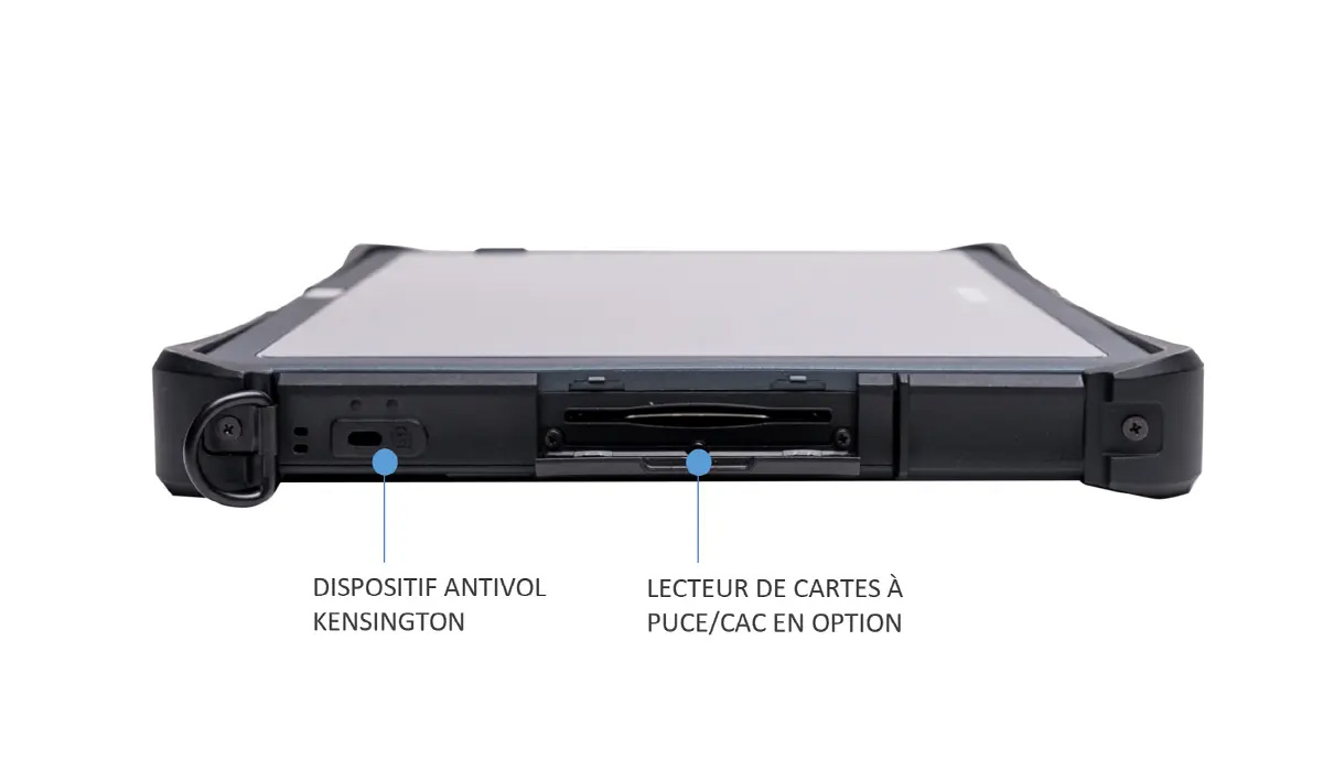 Tablette Durabook U11l - Côté gauche