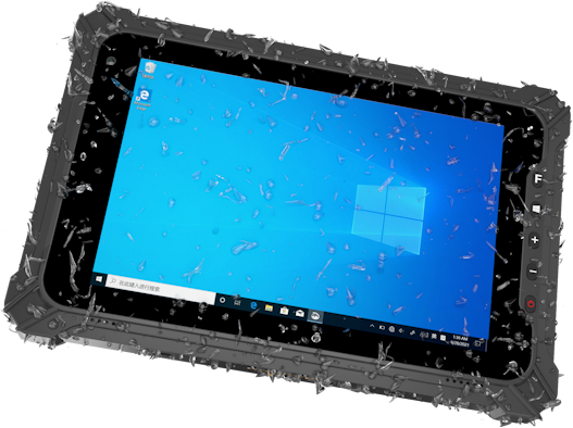 Tablette PC durci Fiedlbook P80 -  Certifiée MIL-STD-810H et IP65